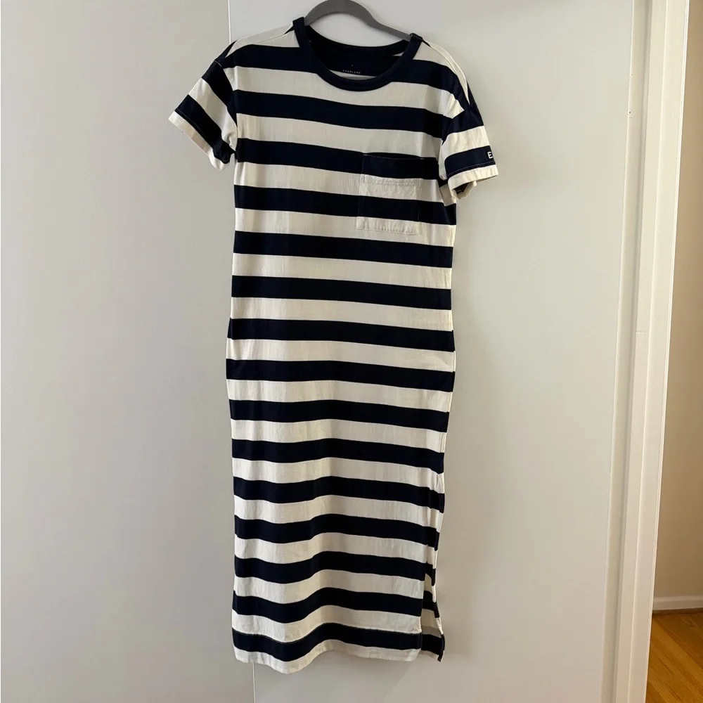 Everlane Midi Knit T Shirt Dress - Picture 1 of 5
